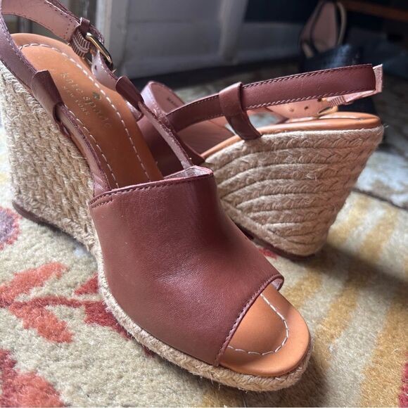kate spade Shoes - Kate spade brown wedges